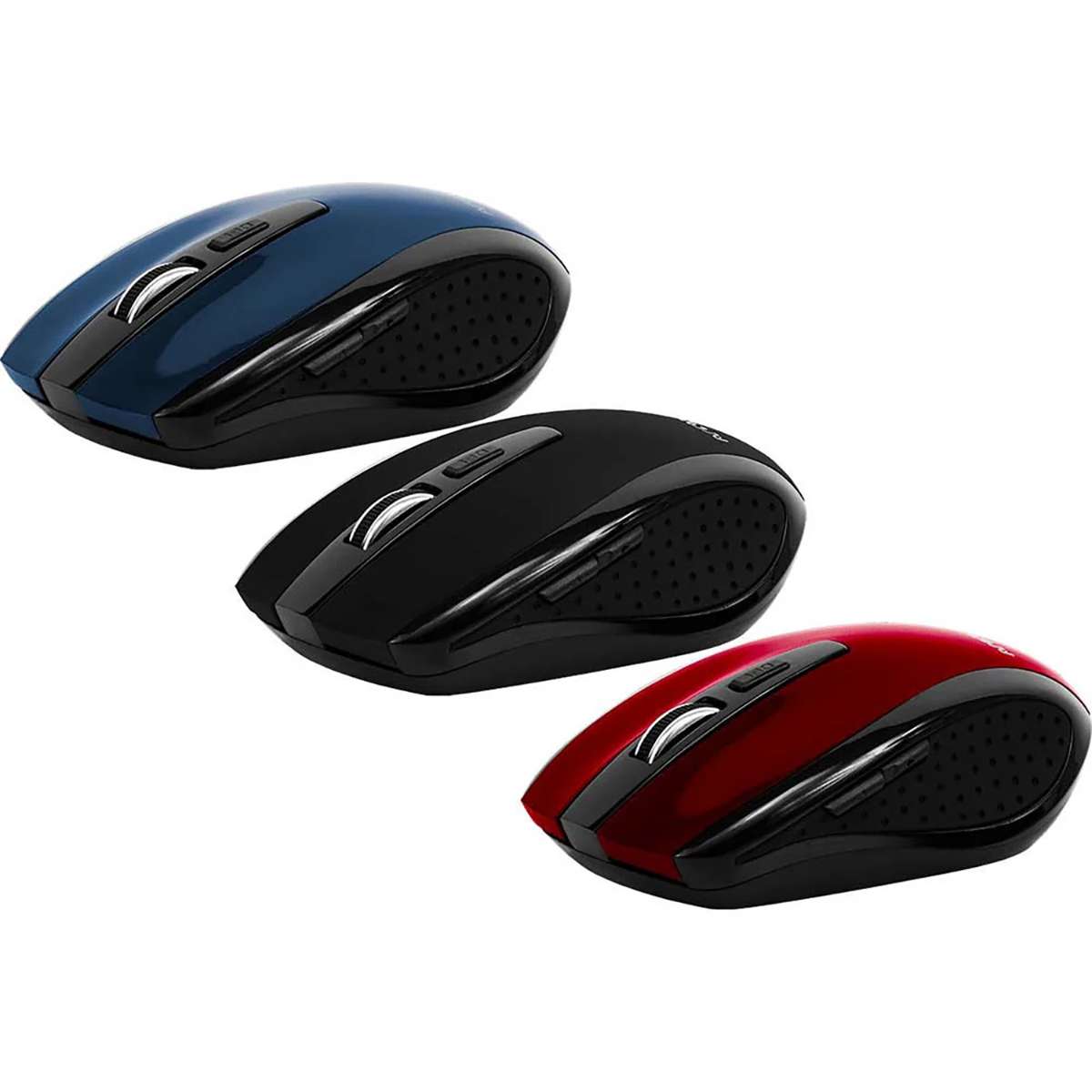 Mouse Wireless Argomtech MS32 2.4 GHz 6 Botones Negro